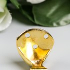 Уголок (ножка) для шкатулки металл «Царская», набор 4 шт., под золото, 2.5×2.2 см - Фото 4