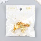 Уголок (ножка) для шкатулки металл «Царская», набор 4 шт., под золото, 2.5×2.2 см - Фото 5