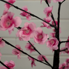 Светодиодный куст «Цветы» 1.2 м, 120 LED, постоянное свечение, 220 В, свечение розовое - Фото 4