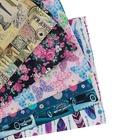 Папка-конверт на кнопке, А6, 180 мкм, МИКС - Фото 4