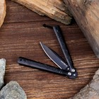 Нож-бабочка «Дракон», 17.5 см, клинок 69 мм/1 мм, черный - Фото 2