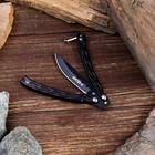 Нож-бабочка «Цепь», 16 см, клинок 66 мм/1 мм - Фото 2