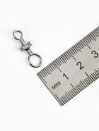 Замок-крючок с ответной частью «Крюк», 2 шт. цвет серебро (комплект 3 шт) - фото 48792404