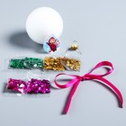 Новогодний ёлочный шар для декорирования, Маша и Медведь - Фото 2