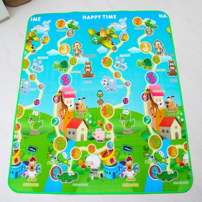 Игровой коврик для детей на фольгированной основе «Весёлый счёт», размер 180х150x0,5 см, Крошка Я - фото 1889213917