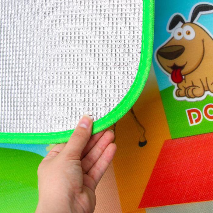 Коврик детский на фольгированной основе «Весёлый счёт», размер 180х150 см 42074