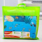 Игровой коврик для детей «Море» на фольгированной основе, 180×150 см - Фото 6