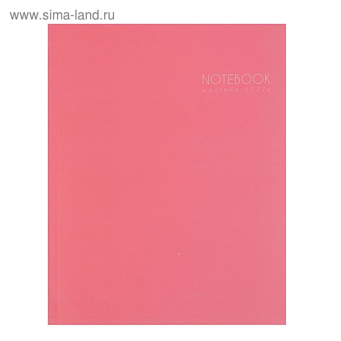 Колледж-тетрадь А5, 96 листов в клетку "Новая палитра. Удивительный коралл", твёрдая обложка, 60 г/м2, матовая ламинация - Фото 1