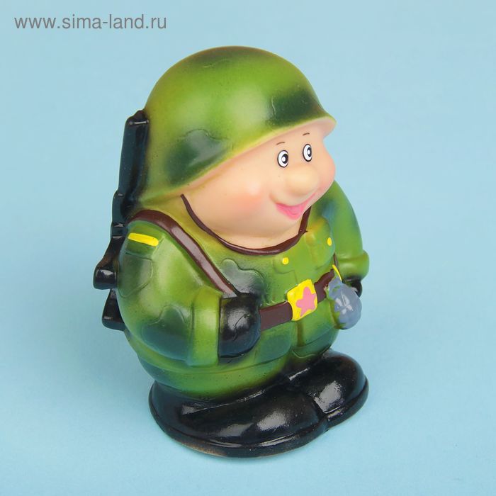 Резиновая игрушка "Солдатик" - Фото 1