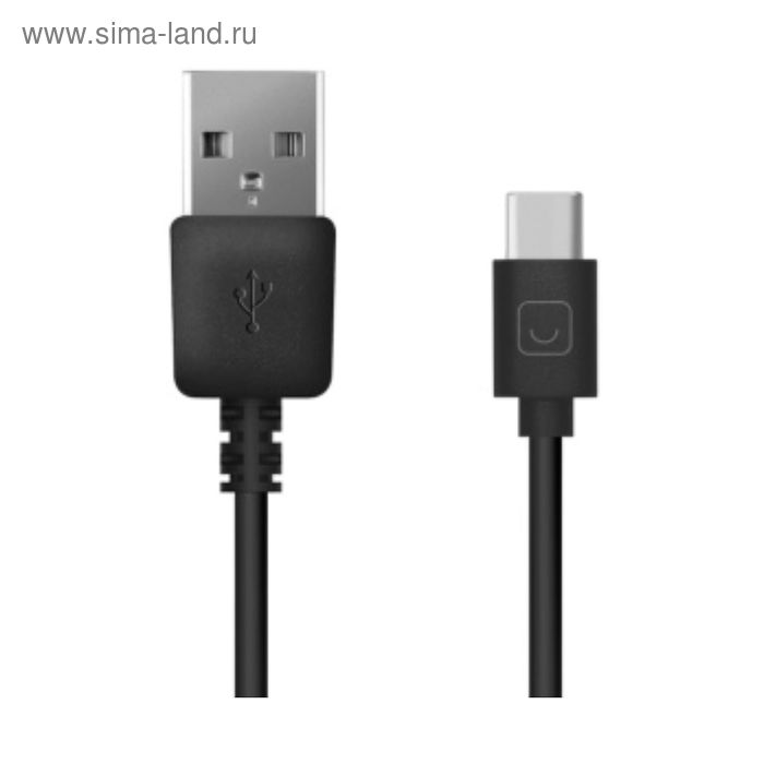 Кабель Prime Line (7213) USB - USB Type-C, 1.2м, черный - Фото 1