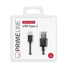 Кабель Prime Line (7213) USB - USB Type-C, 1.2м, черный - Фото 2