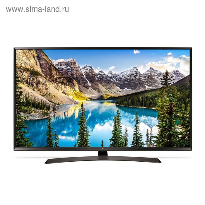 Телевизор LG 43UJ634V, LED, 43", черный - Фото 1