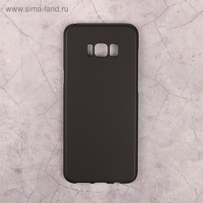 Чехол-крышка Deppa Air Case Samsung Galaxy S8 Plus, черный - Фото 1