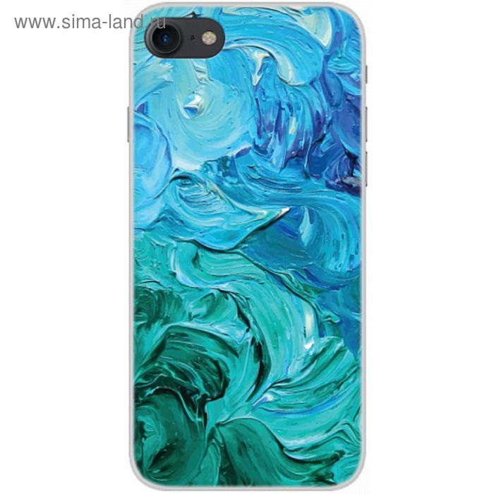 Чехол-крышка DEPPA Art Case (103183) iPhone 7, Art_Волны - Фото 1