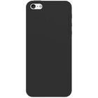 Чехол-крышка DEPPA Sky Case (86000) iPhone 5/5S/SE, черный,  0,3 мм - Фото 1