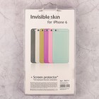 Чехол-крышка DEPPA Sky Case iPhone 6/6S, фиолетовый, 0,4 мм - Фото 4