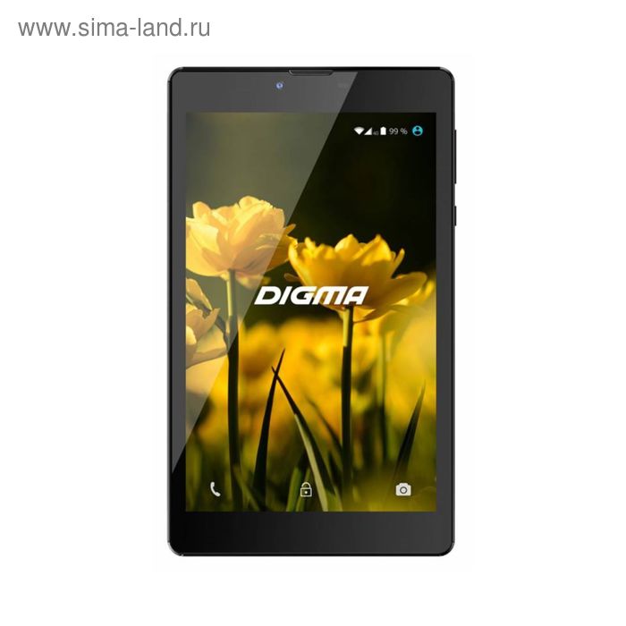 Планшет Digma Optima 7010D 3G Black 7" IPS, 1280x800, 512Mb+8Gb, 0,3Mp, GPS, 6.0, черный - Фото 1