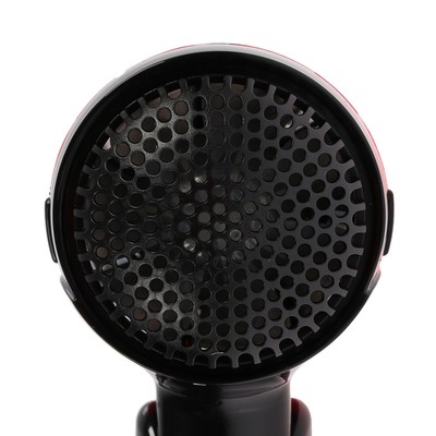 Фен Centek CT-2230 RBL, 1200 Вт, 2 скорости, 2 температурных режима, красно-чёрный
