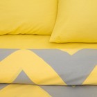 Постельное бельё дуэт «Этель. Желтый шеврон», поплин - Фото 4