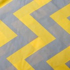 Постельное бельё евро «Этель. Желтый шеврон», поплин - Фото 5