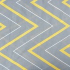 Постельное бельё 2-спальное «Этель. Жёлто-серые зигзаги», поплин - Фото 5