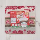 Скатерть "Доляна" НГ Деревня 110х150 см, 100% хлопок, рогожка, 164 г/м² - Фото 5