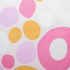 Тюль "Этель" Калейдоскоп (цвет розовый) без утяжелителя, ширина 250 см, высота 270 см - Фото 2