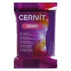Полимерная глина запекаемая, Cernit Shiny, 56 г, с цветной слюдой, переливающийся, фиолетовая, №900 - Фото 1