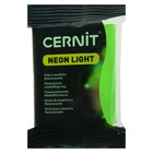 Полимерная глина запекаемая, Cernit Neon, 56 г, зелёная, №600 - Фото 1