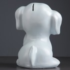 Копилка "Щенок с монетой" серый, 20 см микс - Фото 4