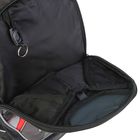 Рюкзак школьный эргономичная спинка 38*29*18 см, Proff Motostyle, чёрный - Фото 6