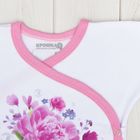 Кофточка детская "Любимая малышка", рост 68-74 см, 6-9 мес (24 р-р), кулирная гладь - Фото 3