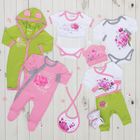 Слюнявчик "Любимая малышка", 100% хл., интерлок - Фото 3