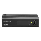 Приставка для цифрового Harper HDT2-1202, FullHD, DVB-T2, HDMI, USB, чёрная - Фото 1