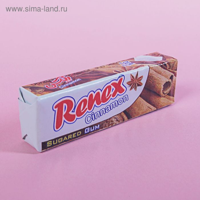 Жевательная резинка Renex со вкусом корицы, 15г. - Фото 1