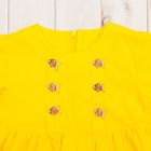 Платье для девочки, рост 98 см, цвет жёлтый - Фото 2