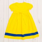 Платье для девочки, рост 98 см, цвет жёлтый - Фото 5