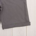 Комплект: футболка, шорты для мальчика, рост 98 см, цвет тропики, тёмно-серый - Фото 4