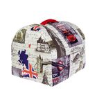 Домик-тоннель с ручкой, 35 х 28 х 28 см, мебельная ткань, микс расцветок - фото 37284075