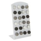 Пусеты 12 пар «Стальные», сердечки, цвет МИКС - Фото 2