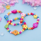 Браслет детский «Выбражулька. Цветы радужные», МИКС - Фото 9