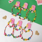 Набор детских украшений Выбражулька «Цветочное настроение», 2 предмета: бусы, браслет d=6 см МИКС - Фото 11