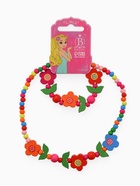Набор детских украшений Выбражулька «Цветочное настроение», 2 предмета: бусы, браслет d=6 см МИКС - Фото 8