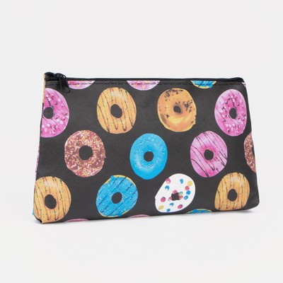 Косметичка на молнии, цвет чёрный/разноцветный