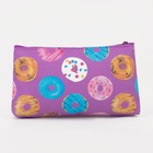 Косметичка на молнии, цвет сиреневый - Фото 2