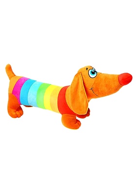 Мягкая игрушка «Такса Радужная», 57 см