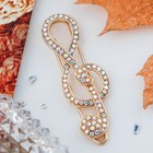 Брошь «Скрипичный ключ», цвет радужный в золоте - Фото 2