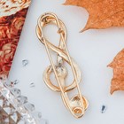 Брошь «Скрипичный ключ», цвет радужный в золоте - Фото 3