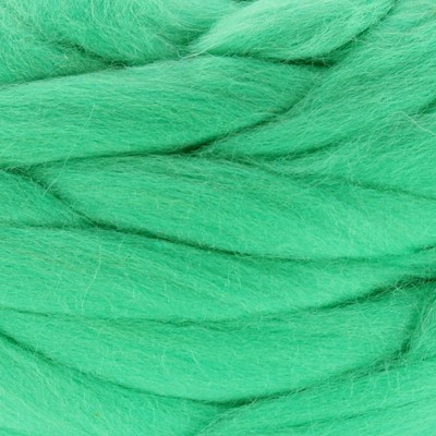 Пряжа "Пастила" 100% шерсть 50м/500гр (0057, светлый салат)