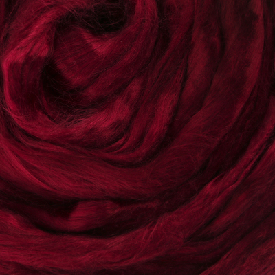 Шерсть для валяния 100% вискоза 50гр (1423/1425, винный)